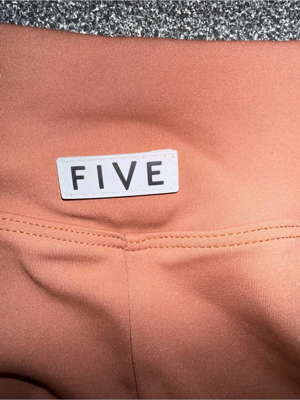 Five Dance-wear‎ 2 Piece Brown and White Bra Top and Pants Size Youth X-Large